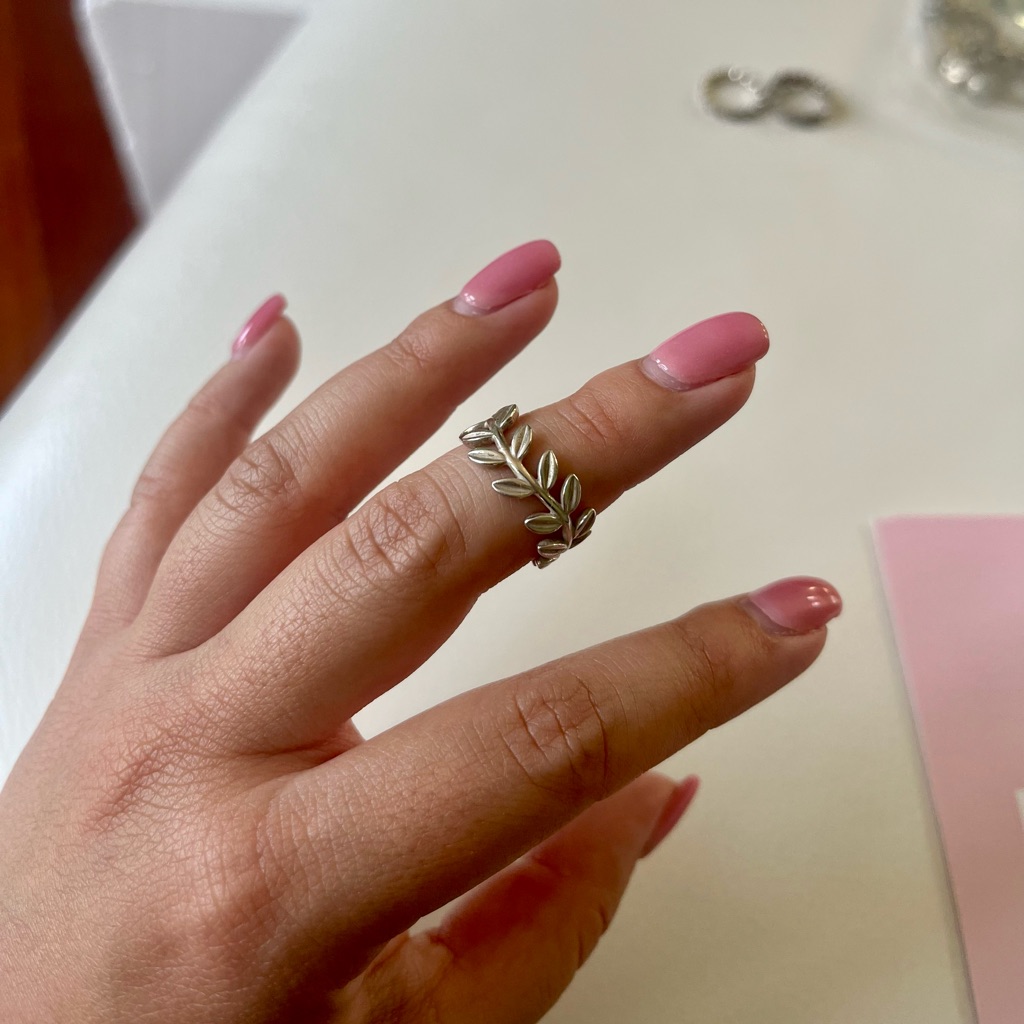 Pandora Leaf Ring